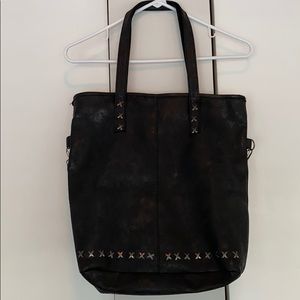 Kiki Black Shoulder/Hand Bag